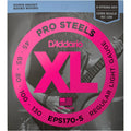 D’Addario EXL170-5 XL Nickel Bass Strings – 45-130 Regular Light (5-String, Long Scale)