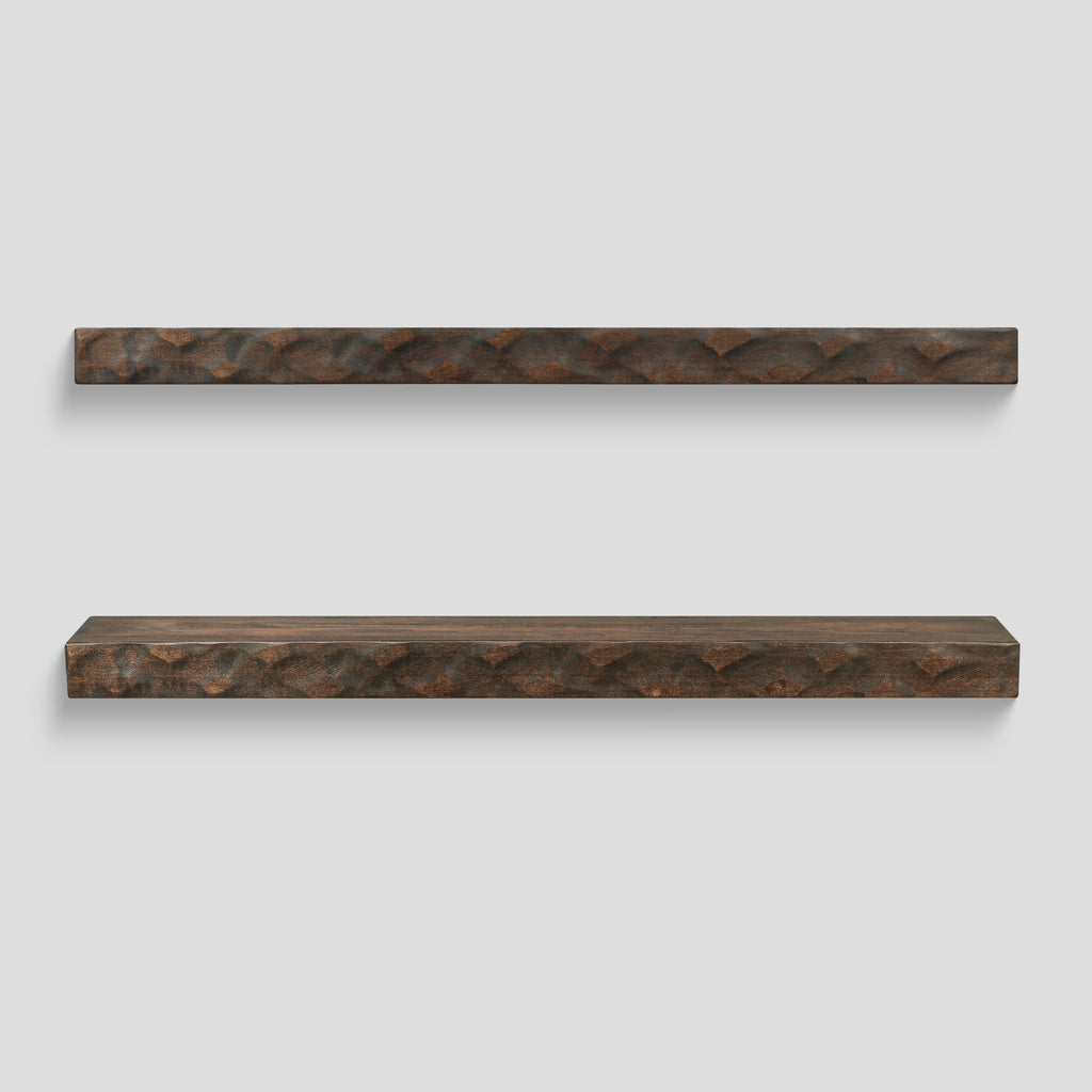 Hewn Floating Kitchen Shelf – Real Wood
