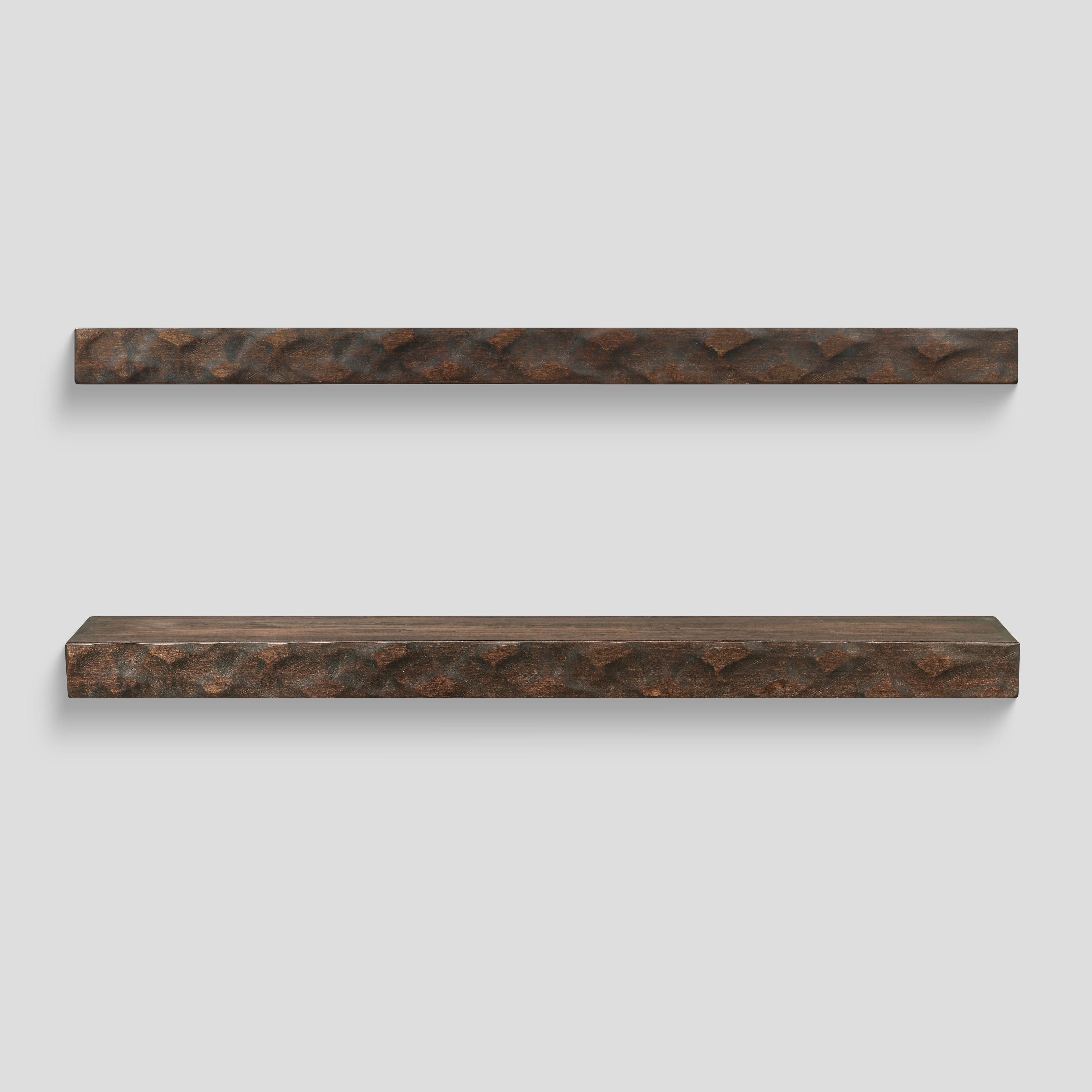 Hewn Floating Kitchen Shelf – Real Wood
