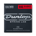 Dunlop DEN0942 Nickel-Wound Electric Guitar Strings, 9-42 X-Light