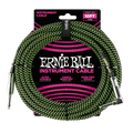 Ernie Ball 10ft Braided Instrument Cable (Straight/Angle)