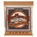 Ernie Ball 12-54 Medium Light Earthwood Phosphor Bronze Acoustic Guitar Srings P02146