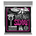Ernie Ball 9-42 Super Slinky, Coated Titanium RPS Electric Guitar Strings P03123