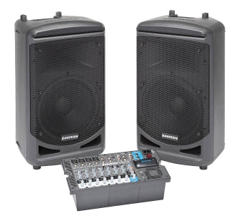 Expedition XP1000 1,000-Watt Portable PA System Samson Audio Tech/Pro Audio Gear