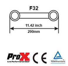 ProX 1.6 FT F32 Roof Element with Single Side Clamp 0.5 Meter | 2mm Wall