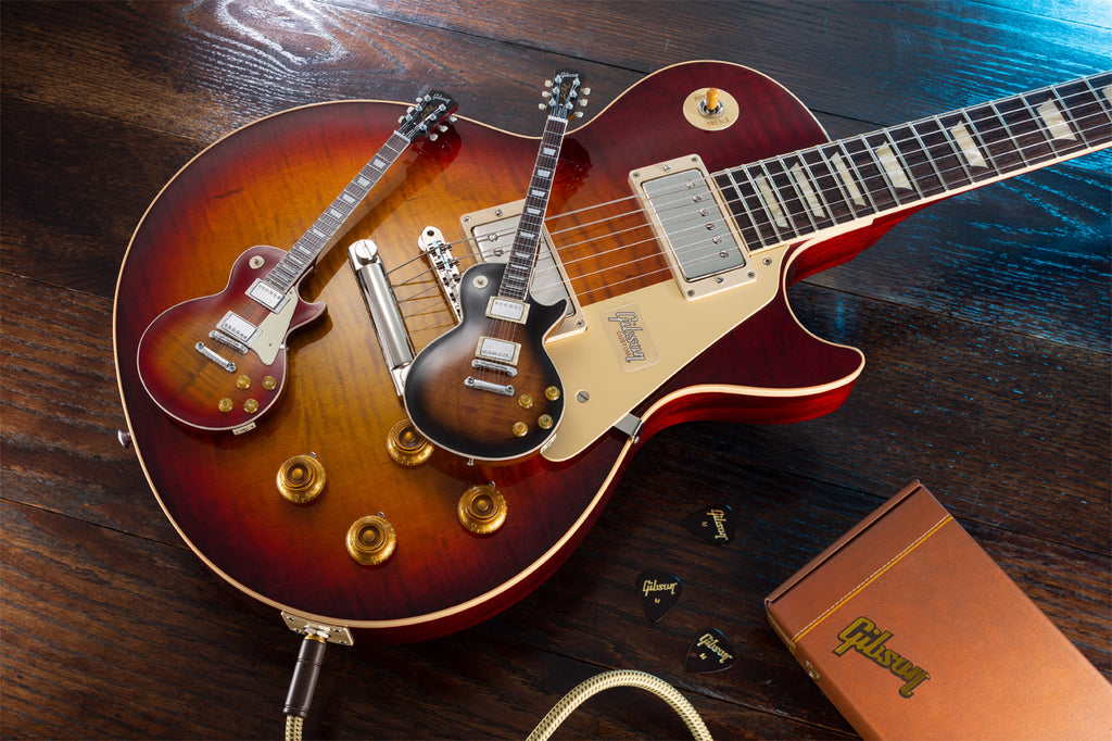 Gibson 1959 Les Paul Standard Cherry Sunburst 1:4 Scale Mini Guitar Model