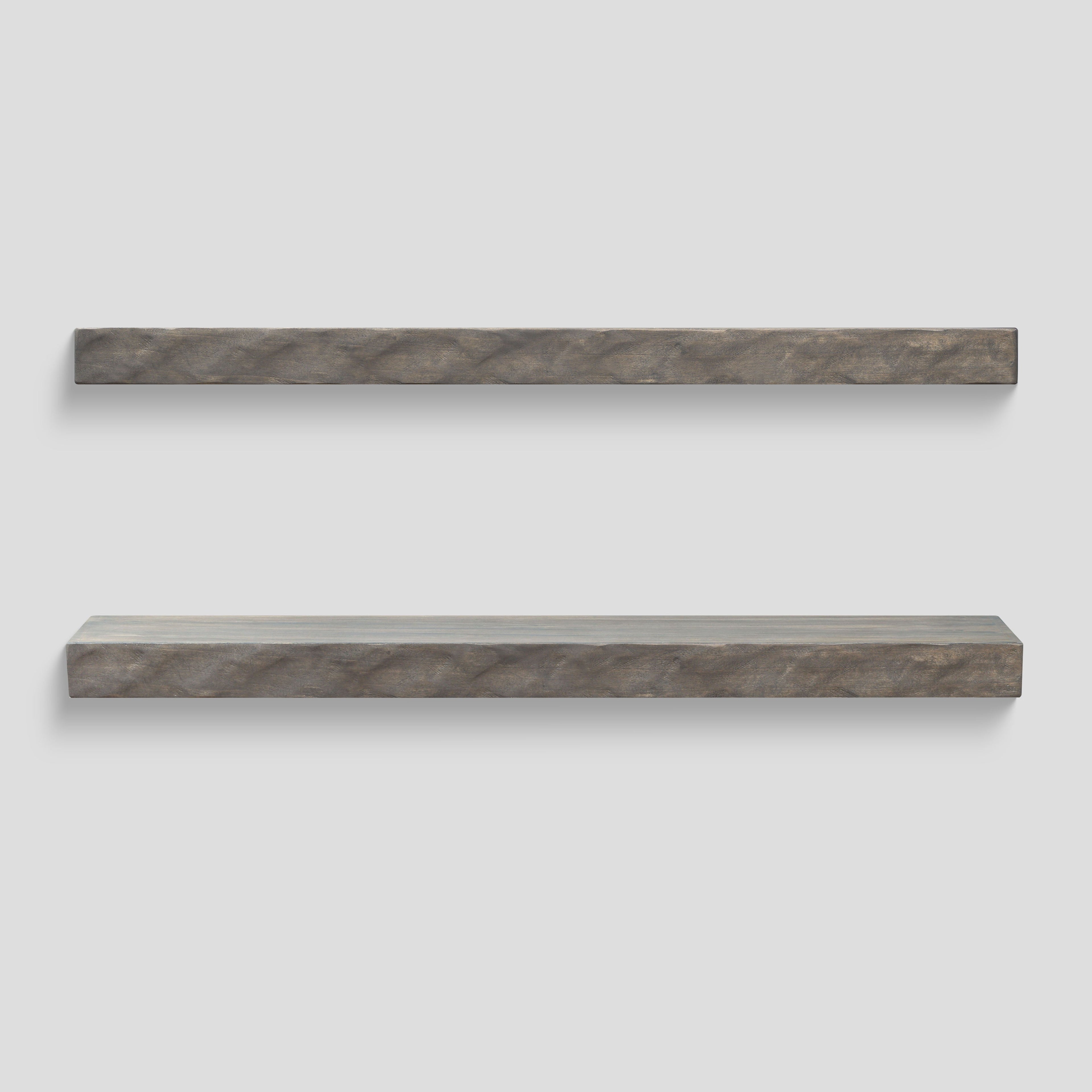 Hewn Floating Kitchen Shelf – Real Wood