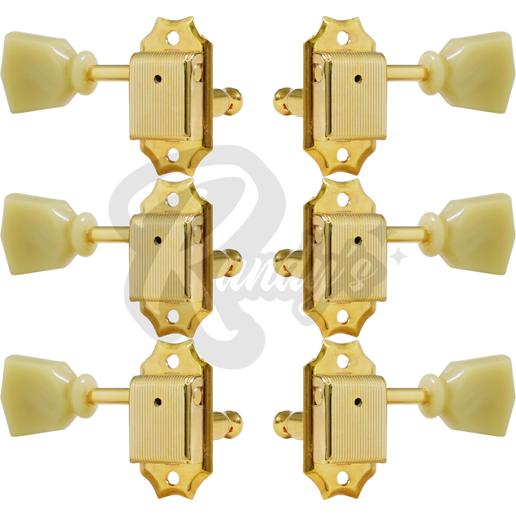 "Vintage Tone Revival" Tuners by Gotoh® w/ Keystone Buttons (Tall Posts) - Fits Gibson®