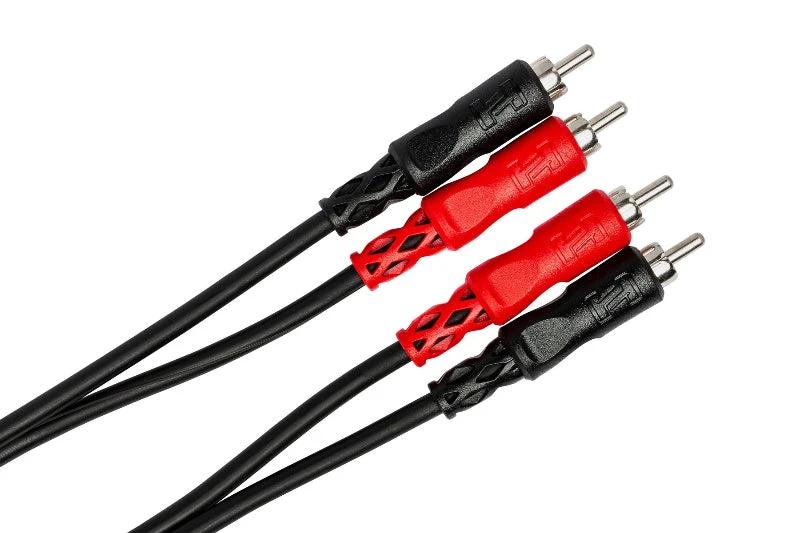 Hosa Dual RCA-RCA Cable, Various Lengths