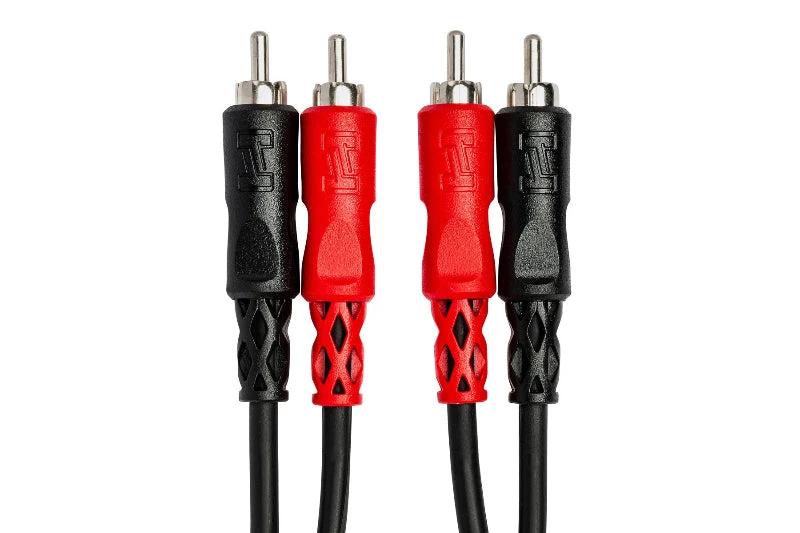 Hosa Dual RCA-RCA Cable, Various Lengths