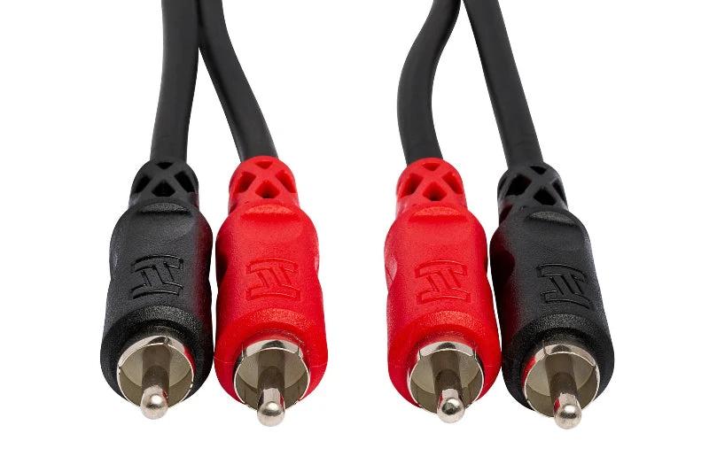 Hosa Dual RCA-RCA Cable, Various Lengths
