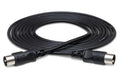 Hosa MIDI Straight-Straight Cable, Various Lengths