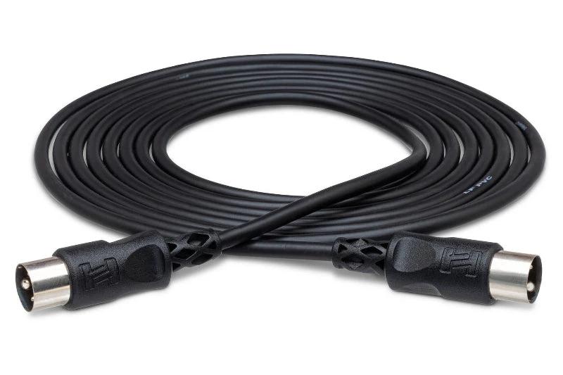 Hosa MIDI Straight-Straight Cable, Various Lengths