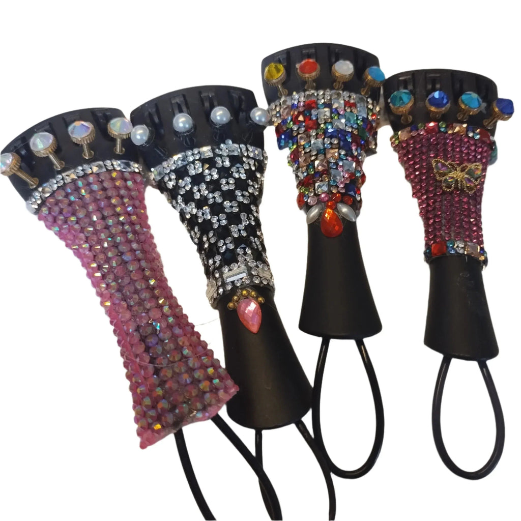 Butterfly Bling Violin Tailpiece