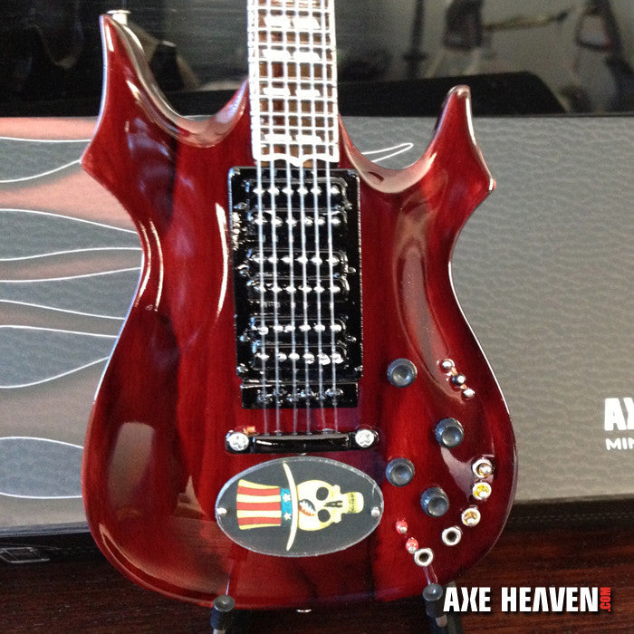 Jerry Garcia™ Top Hat Tribute Mini Guitar Replica - OFFICIALLY LICENSED