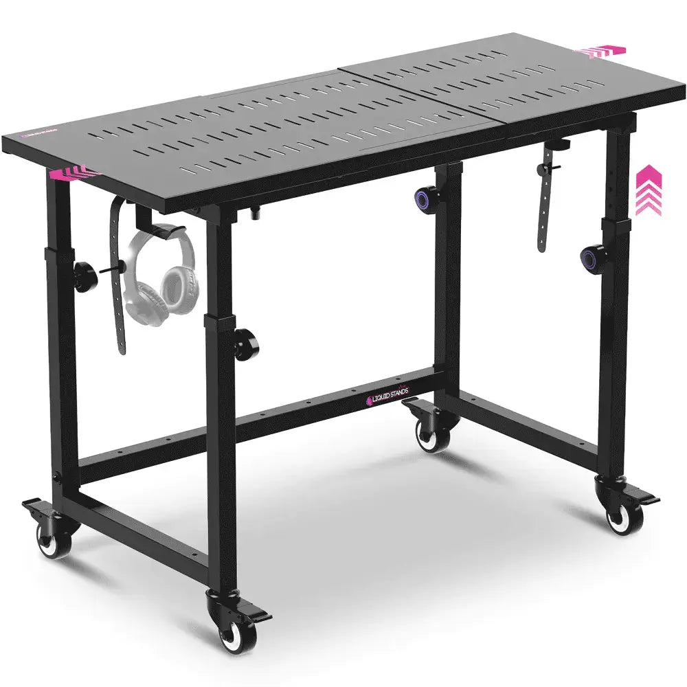 Portable Keyboard Workstation with Utility Table