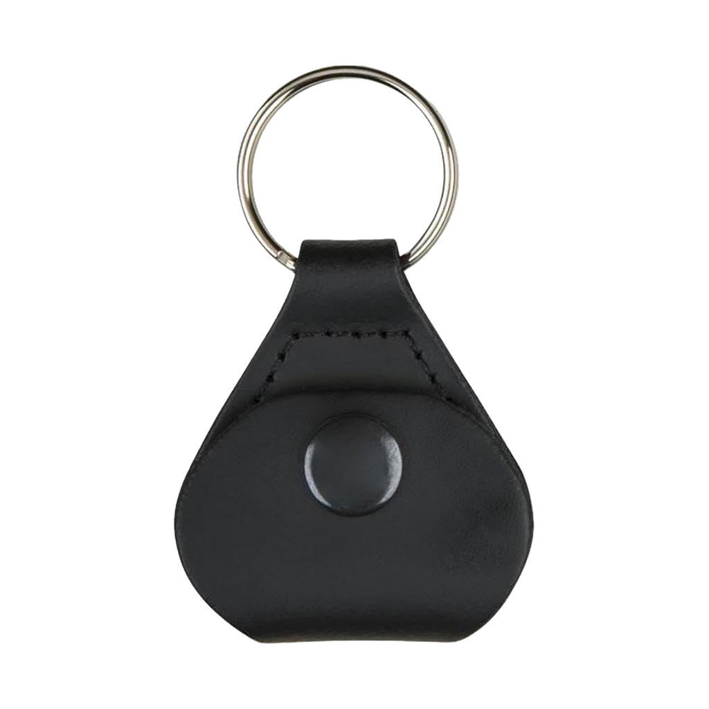 Fender leather guitar pick holder keychain