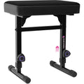 Refurbished Adjustable Keyboard Bench Seat with Mesh Cushion