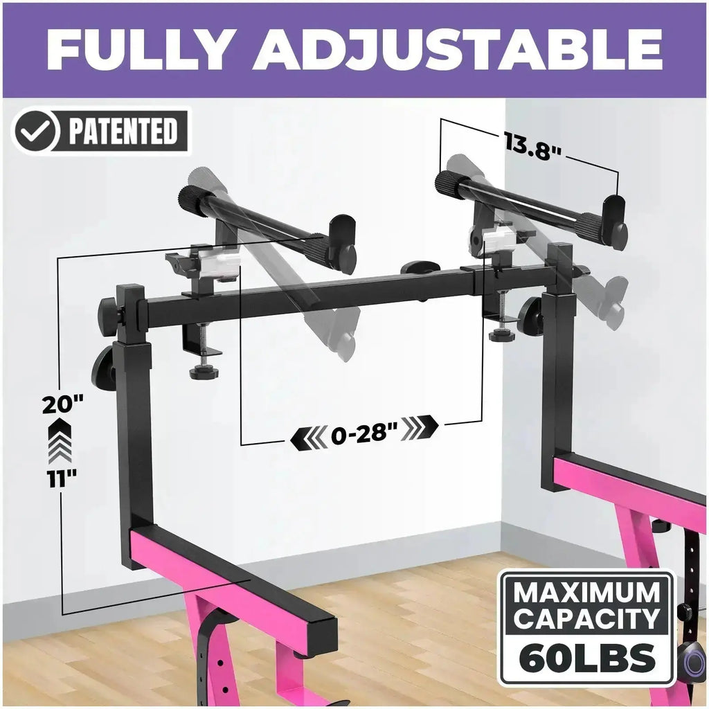 Adjustable 2nd Tier Keyboard Stand Attachment