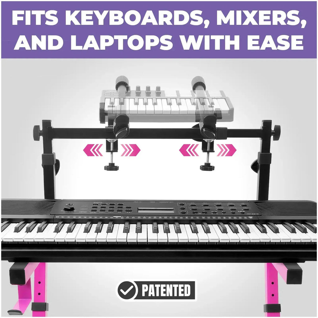 Adjustable 2nd Tier Keyboard Stand Attachment