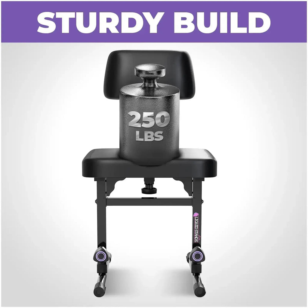 Refurbished Adjustable Keyboard Bench Seat with Backrest