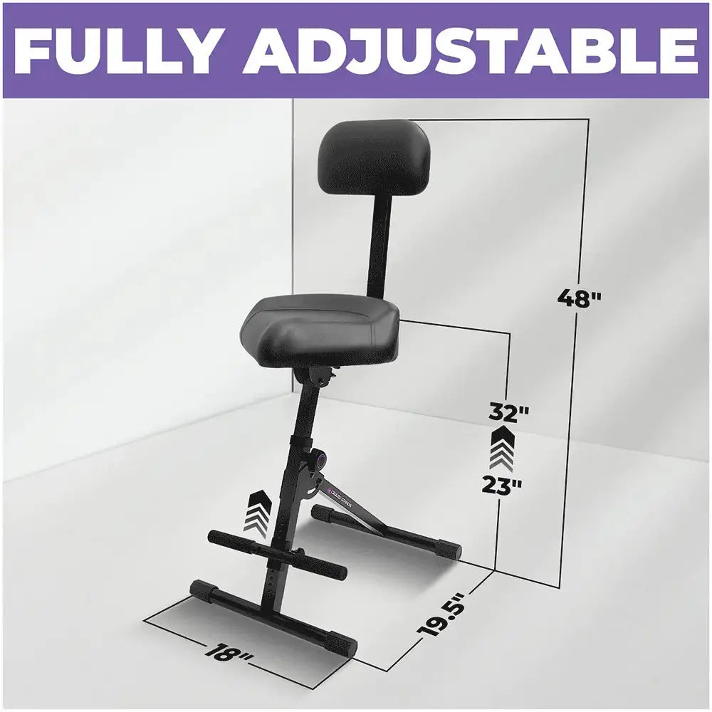 Standard Guitar Stool with Backrest