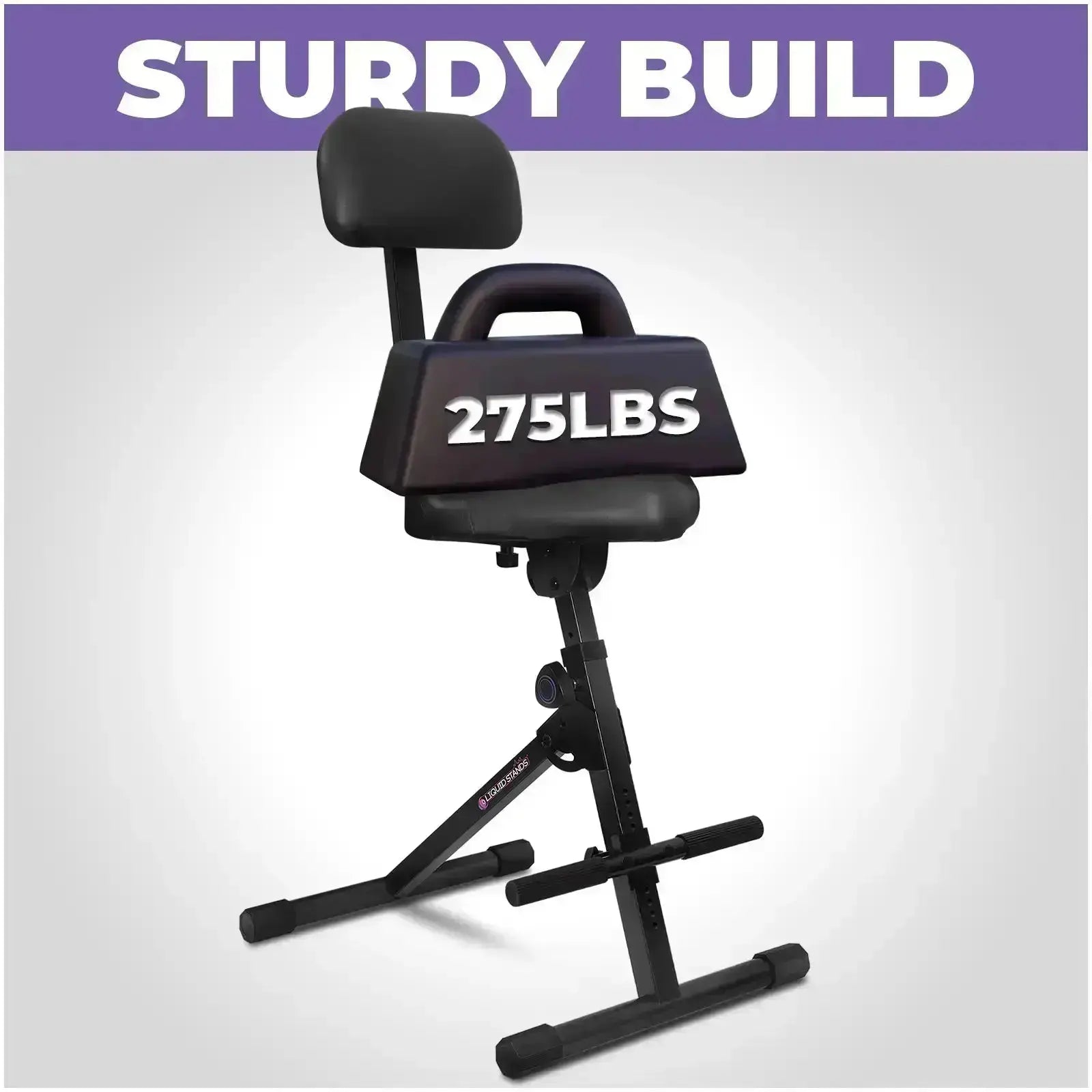 Standard Guitar Stool with Backrest