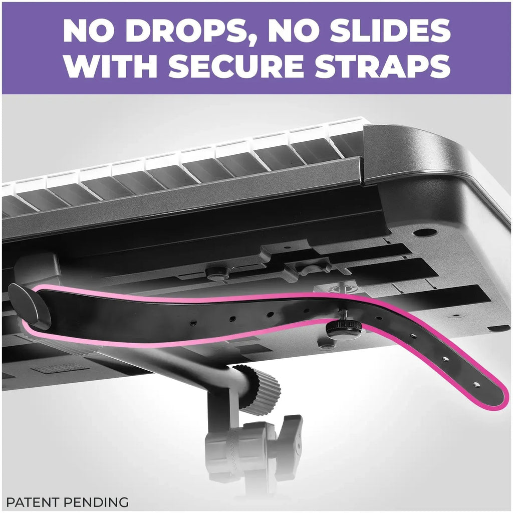 Adjustable 2-Tier Keyboard Stand Extender - Arms Only