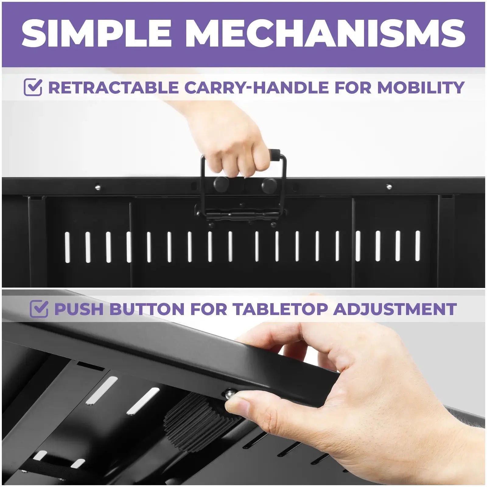 Utility Table Top for X Style and Z Style Piano Stands