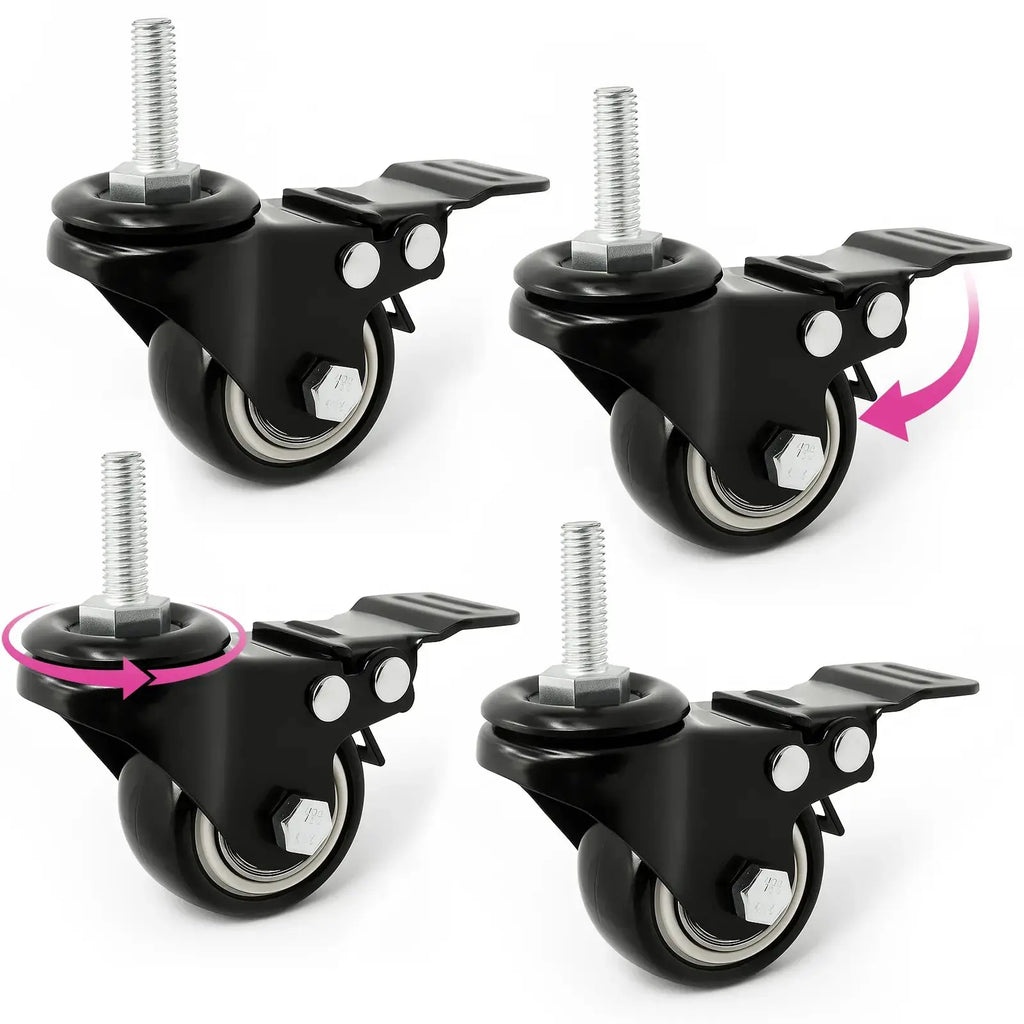 Replacement Wheel Set for Keyboard Stand