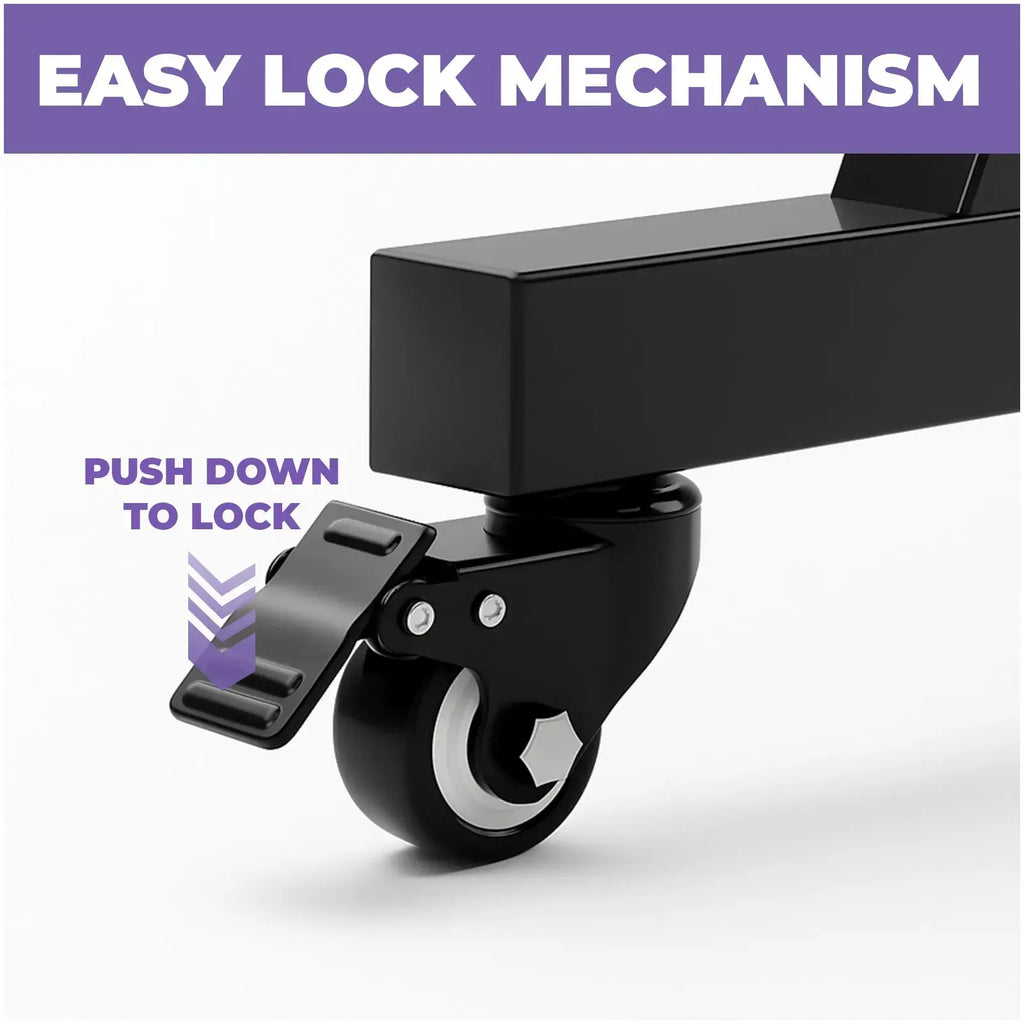 Replacement Wheel Set for Keyboard Stand