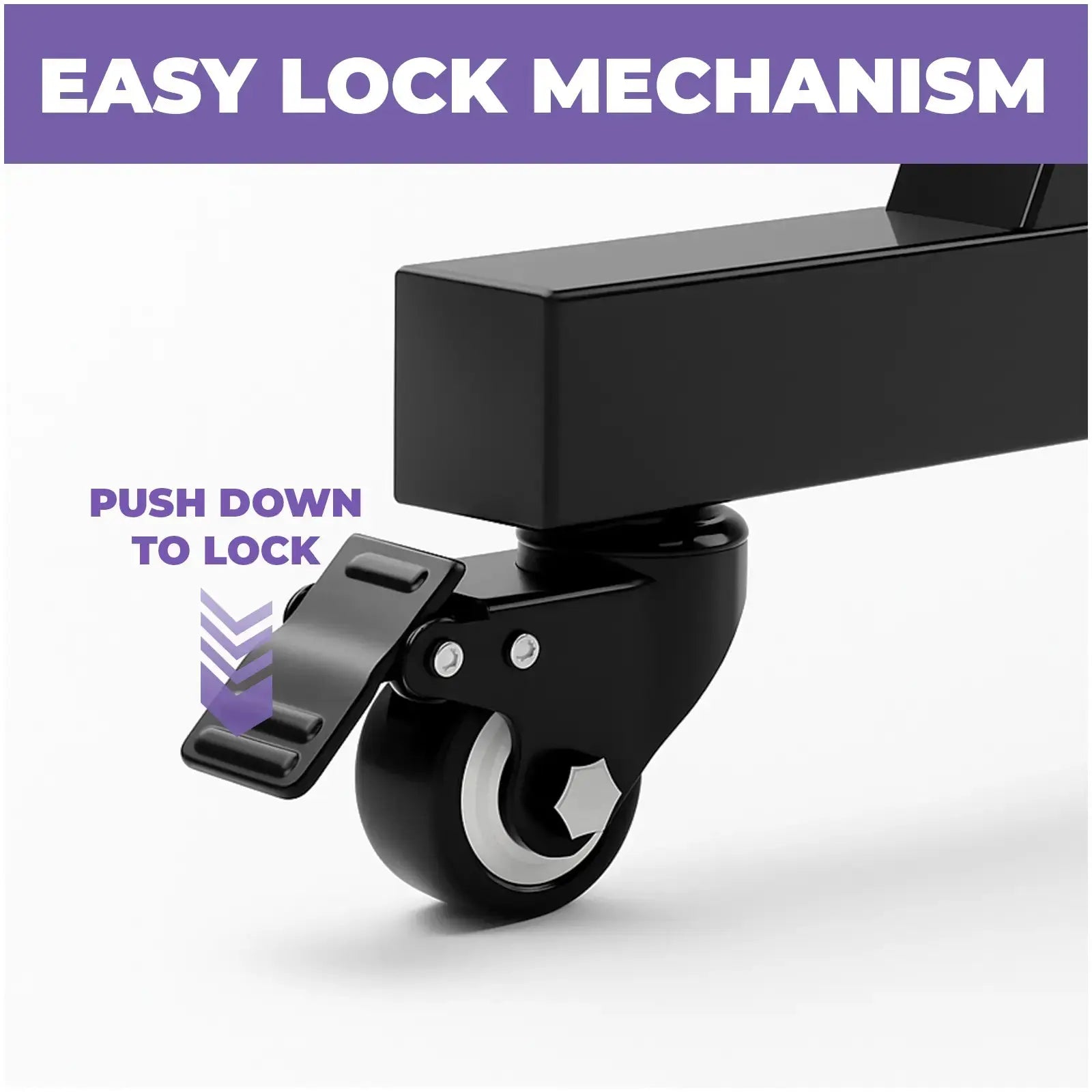 Replacement Wheel Set for Keyboard Stand