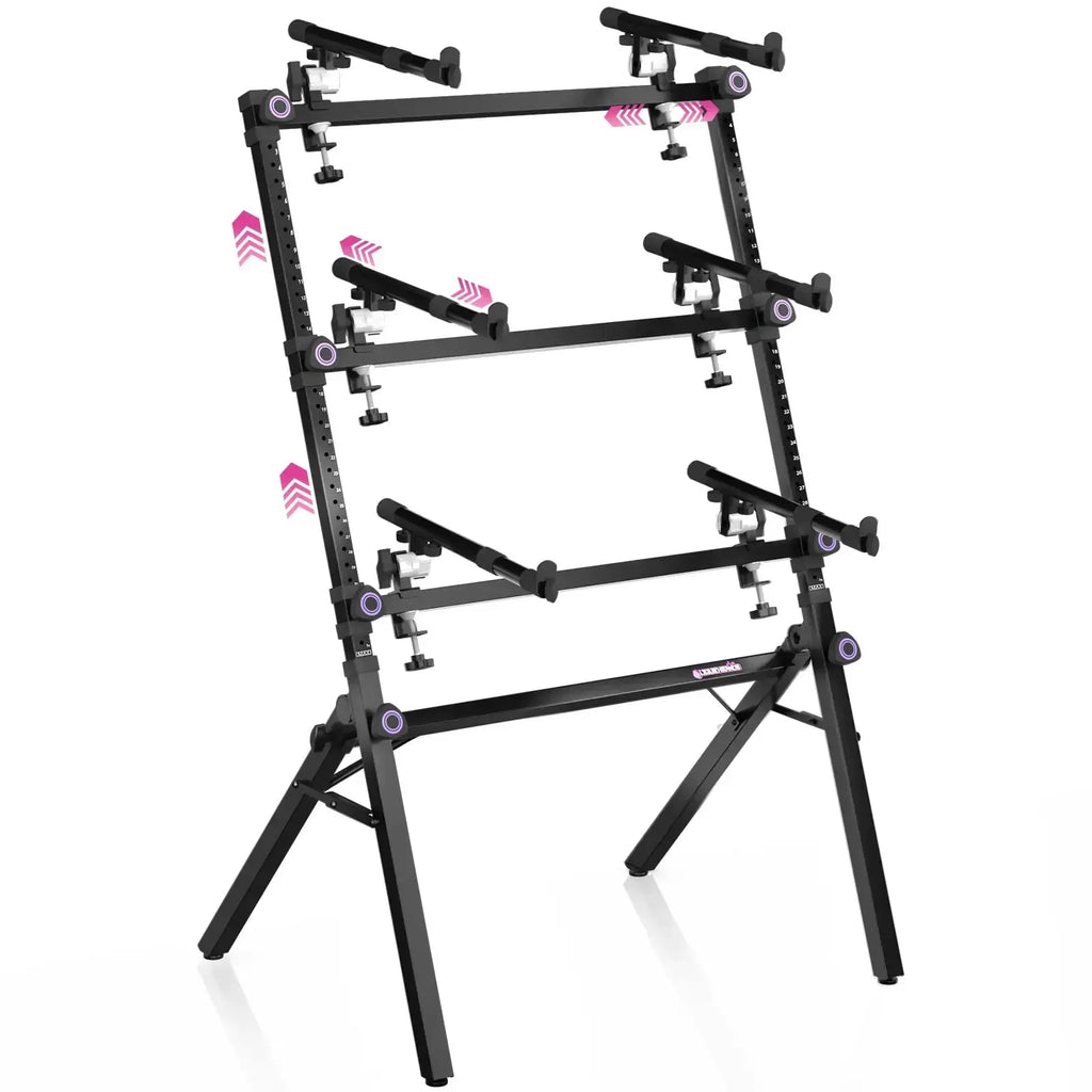 Refurbished 3 Tier Keyboard and Synth Stand