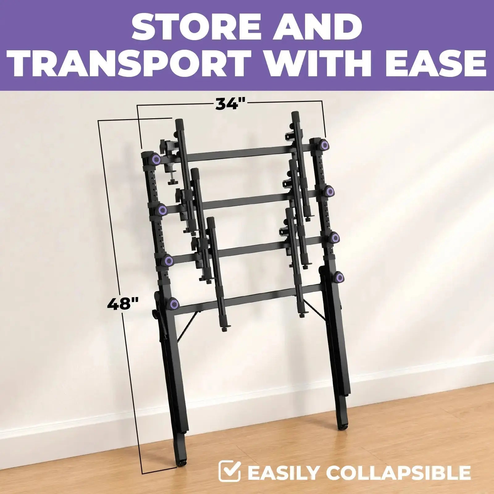 Refurbished 3 Tier Keyboard and Synth Stand