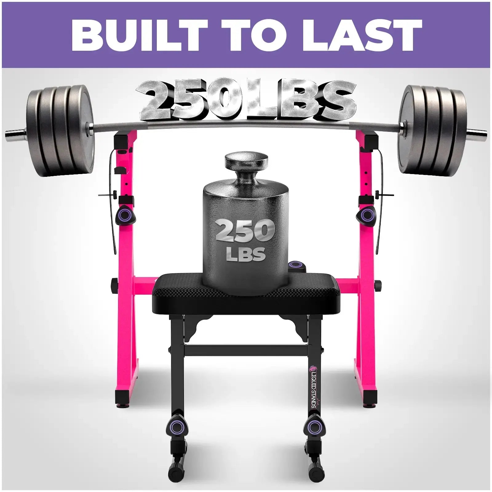 Pink Adjustable Z Style Keyboard Stand w/ Mesh Cushion Bench