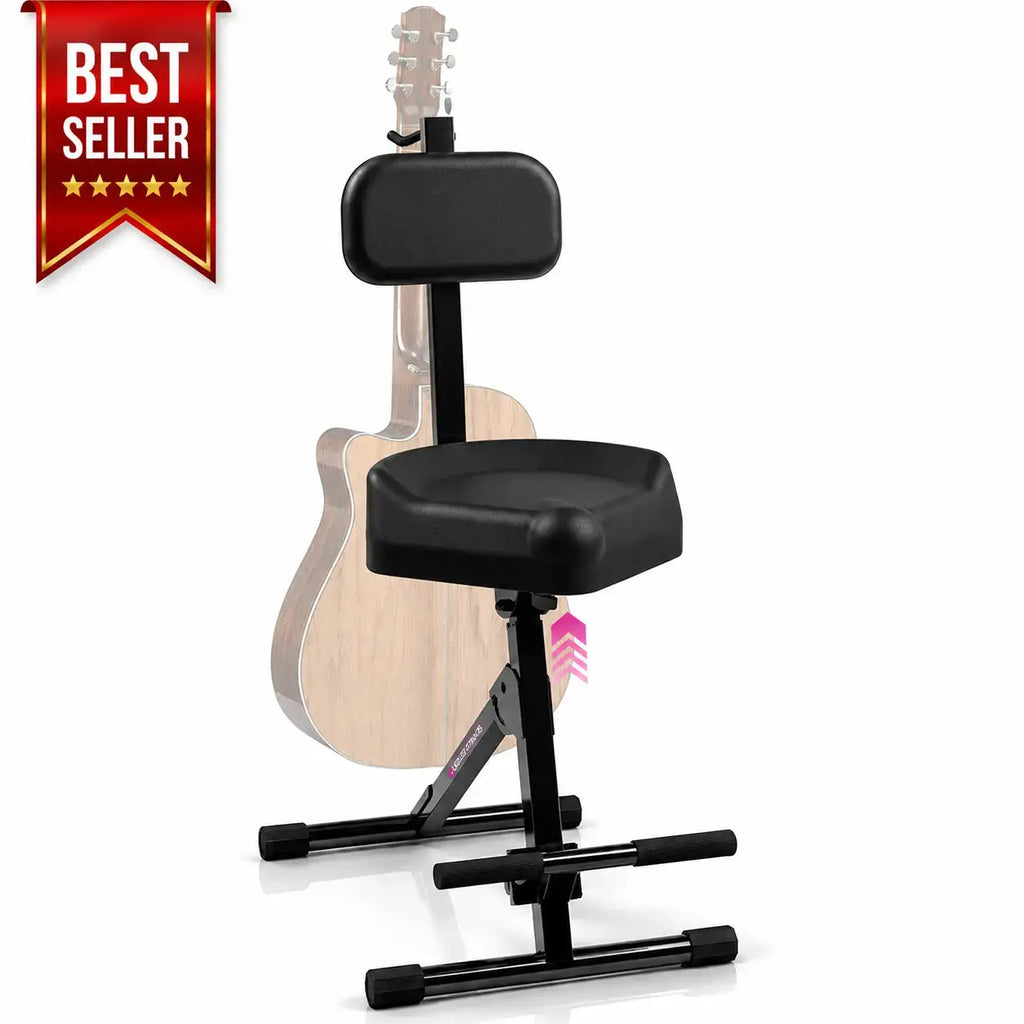 Refurbished Professional Guitar Stool with Guitar Holder