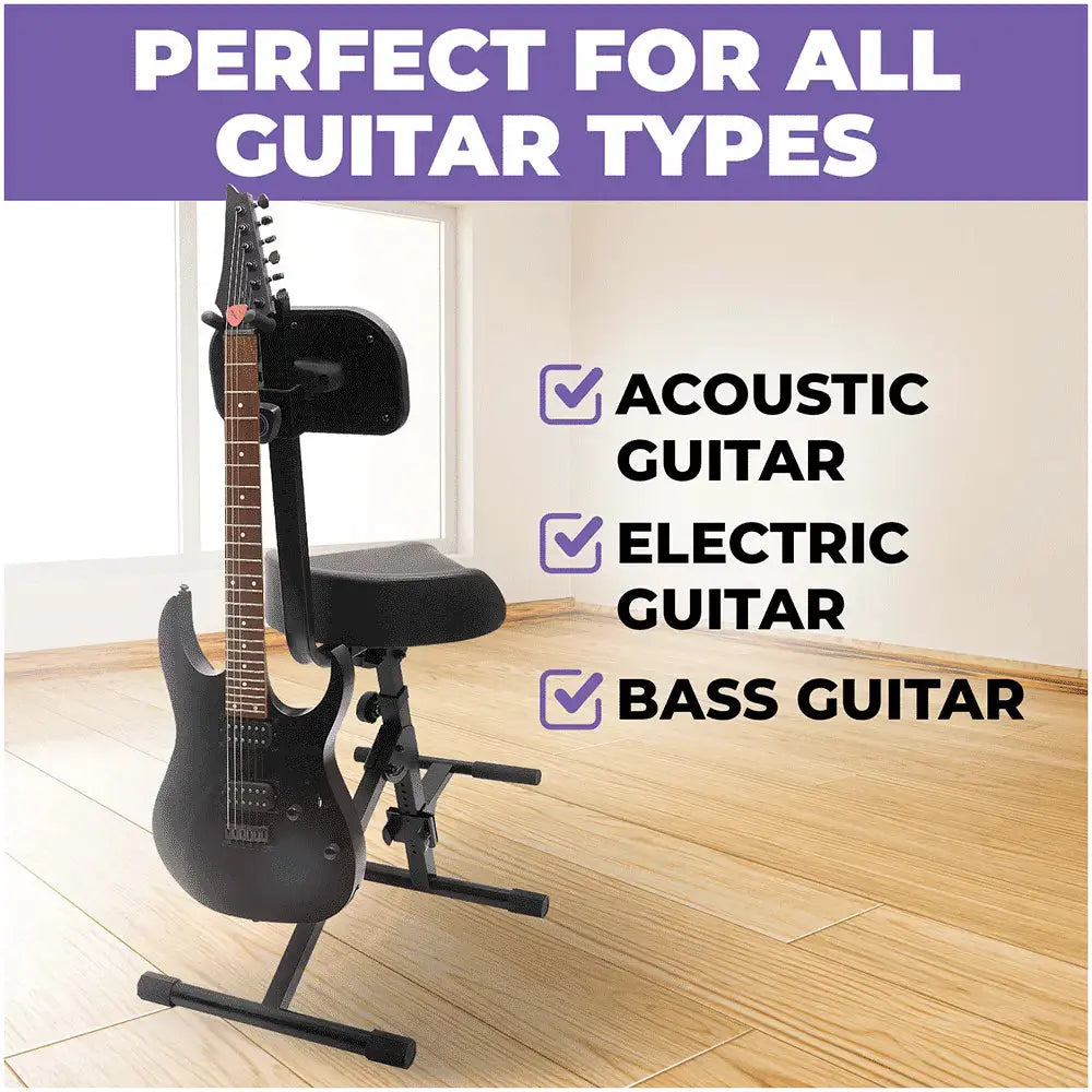 Refurbished Professional Guitar Stool with Guitar Holder