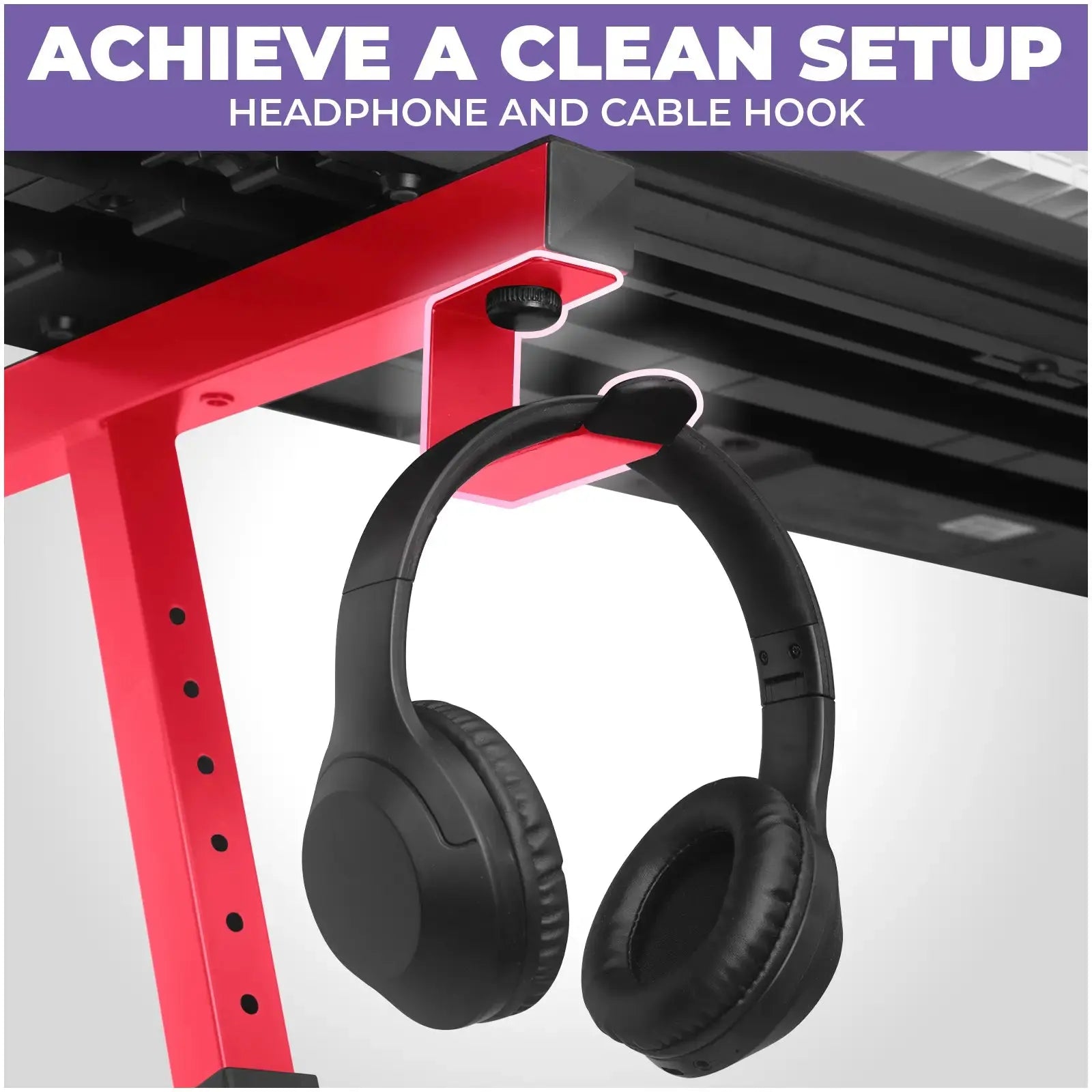 Adjustable Z Style Red Keyboard Stand