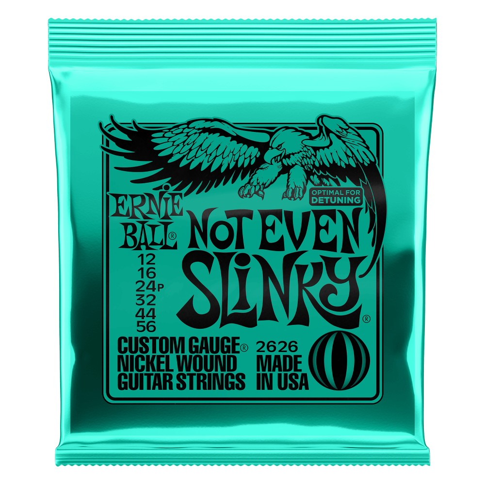 Ernie Ball 12-56 Not Even Slinky Nickel Wound Guitar Strings P02626