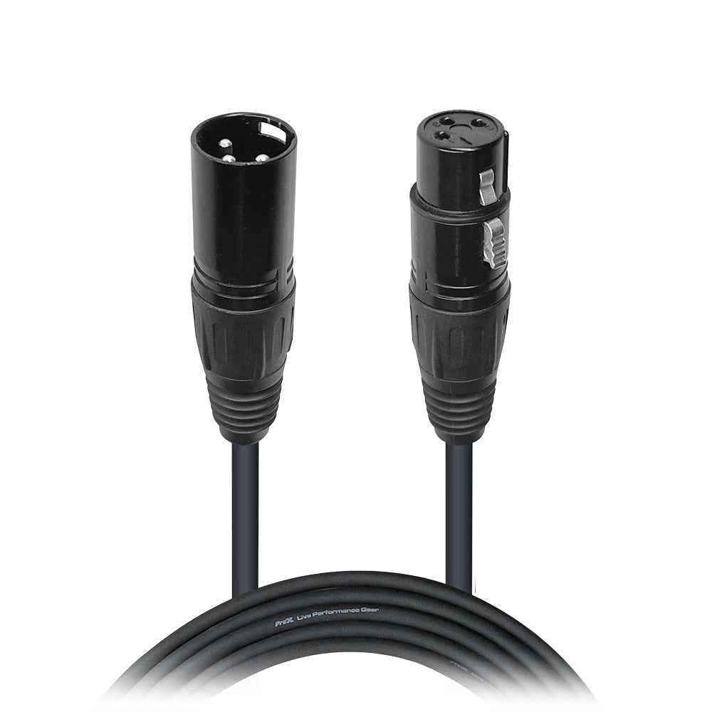 ProX 10 Ft. DMX XLR3-M to XLR3-F Premium Cable