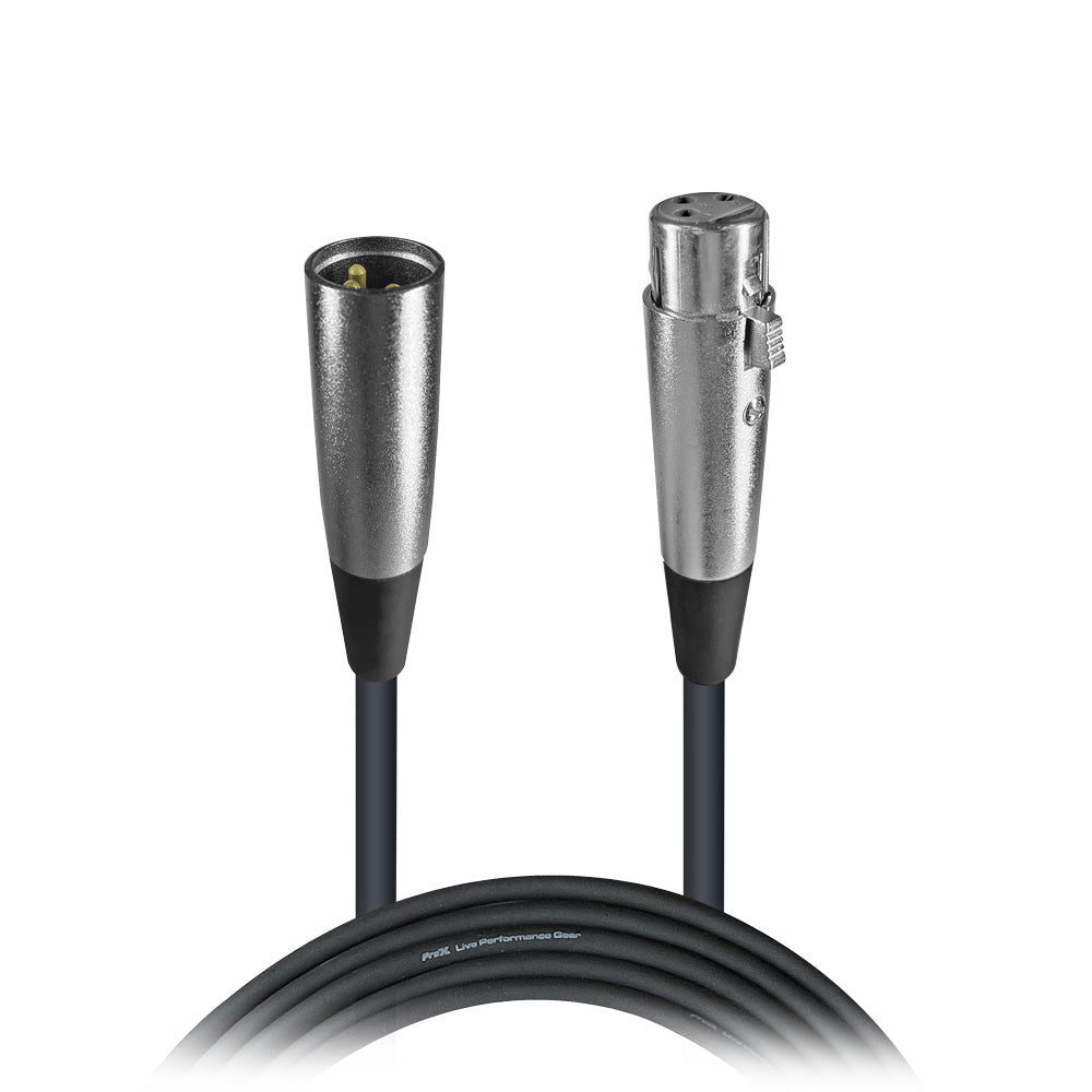 ProX 10 Ft. Balanced XLR3-F to XLR3-M Premium Audio Microphone Cable