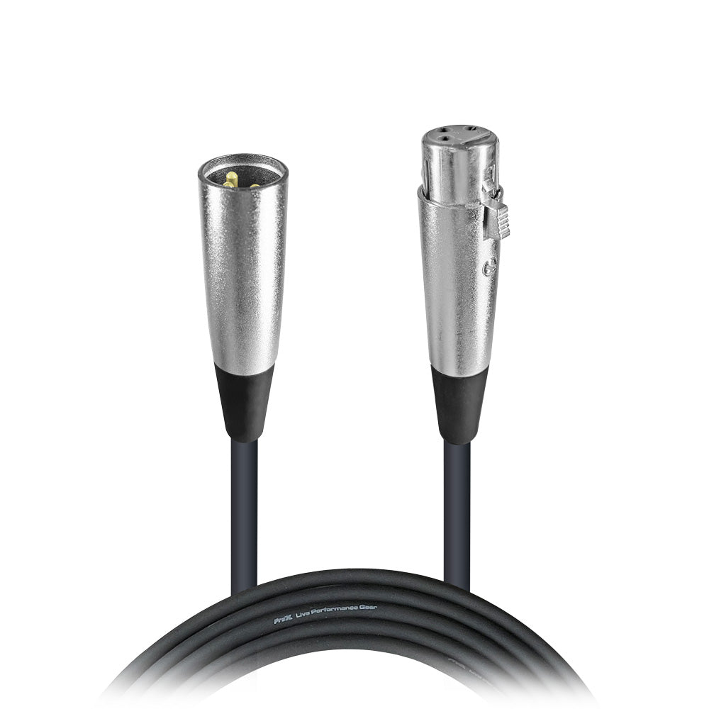 ProX 10 Ft. Balanced XLR3-F to XLR3-M Premium Audio Microphone Cable