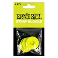 Ernie Ball Strap Blocks - Green- 4 Pack