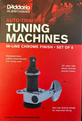 D'Addario Auto-Trim Locking Tuning Machines (6 In-Line)