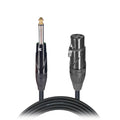 ProX 10 Ft. Unbalanced 1/4" TS to XLR3-F High Performance Audio Cable