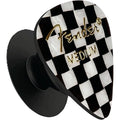 Fender guitar pick phone grip (Checkered)
