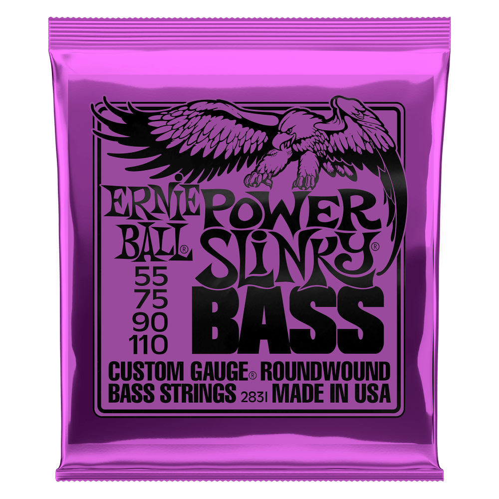 Ernie Ball 55-110 Power Slinky Nickel Wound Bass Strings P02831
