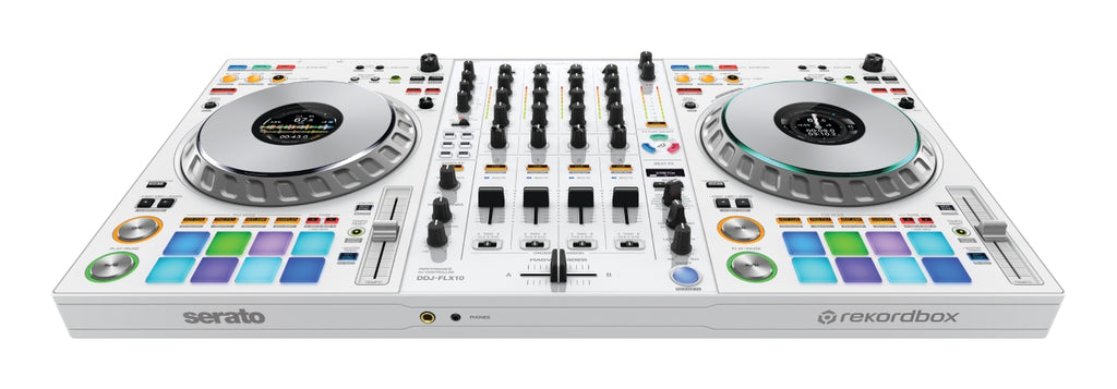 Pioneer DJ DDJ-FLX10-W 4-Channel Performance DJ Controller – White