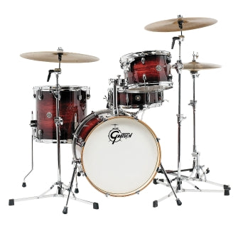 Gretsch Catalina Club 4 Piece Shell Pack (18/12/14/14SN) Gloss Antique Burst Finish | Gretsch Import Drums