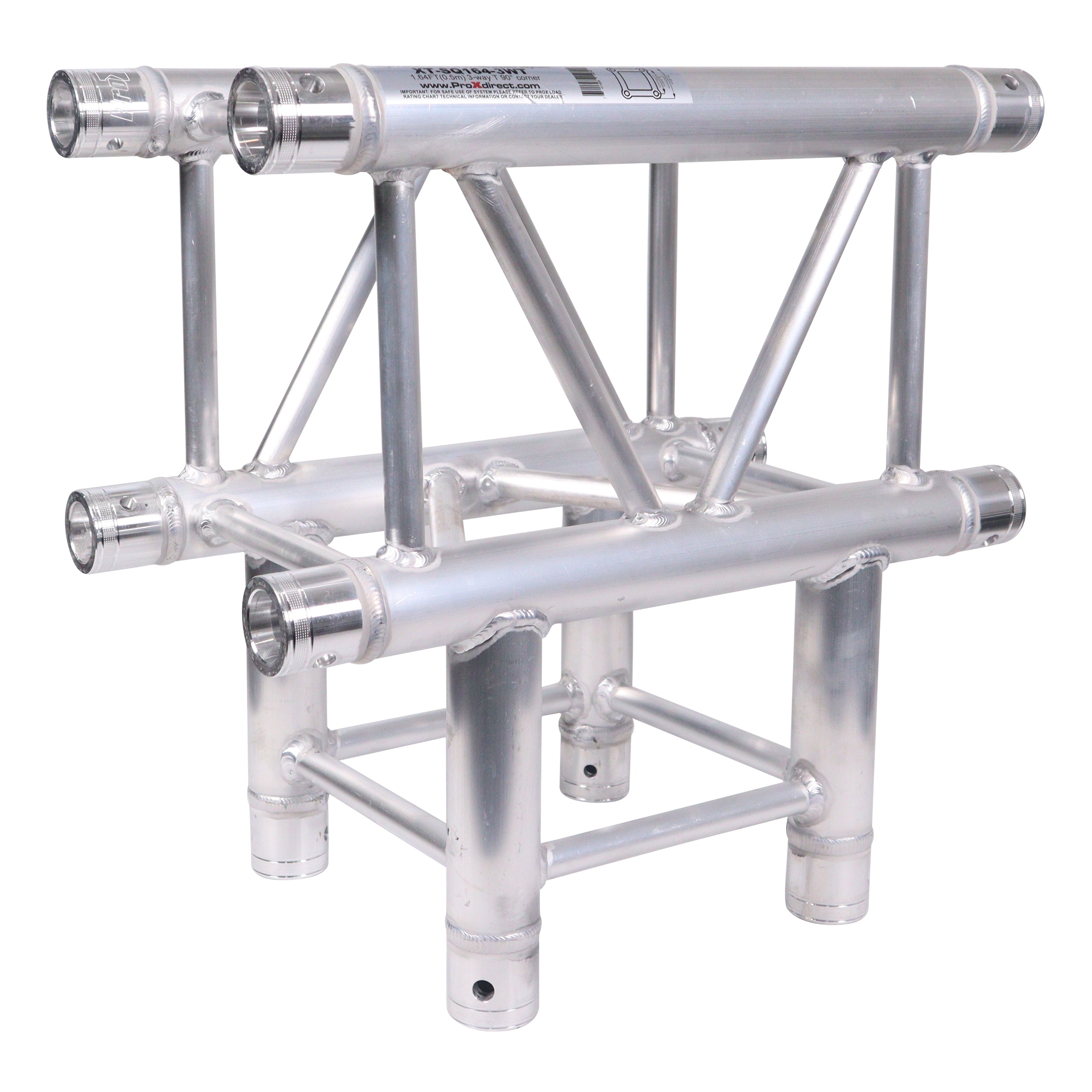 ProX 1.64 3-Way 90 Degree Corner Section T-Section for F34 Conical Truss Segments